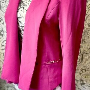 Elegant Fuchsia Women's Blazer